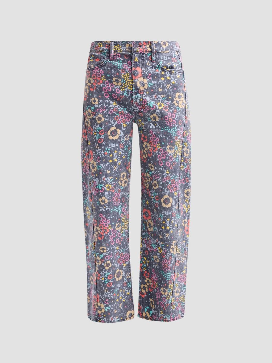 Mother Women's The Half-Pipe Flood Jeans - Terraforming Mars - Size 32