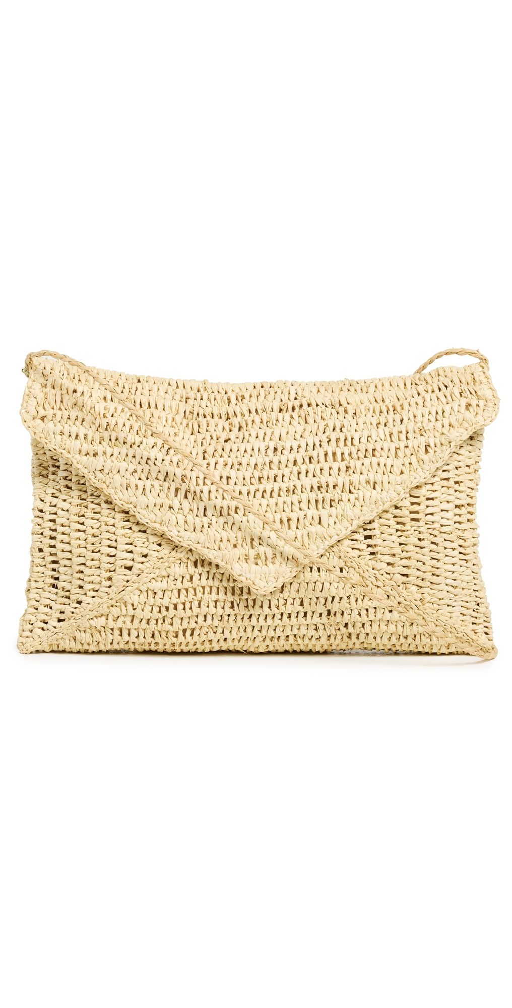 Hat Attack Emmie Envelope Clutch Natural One Size