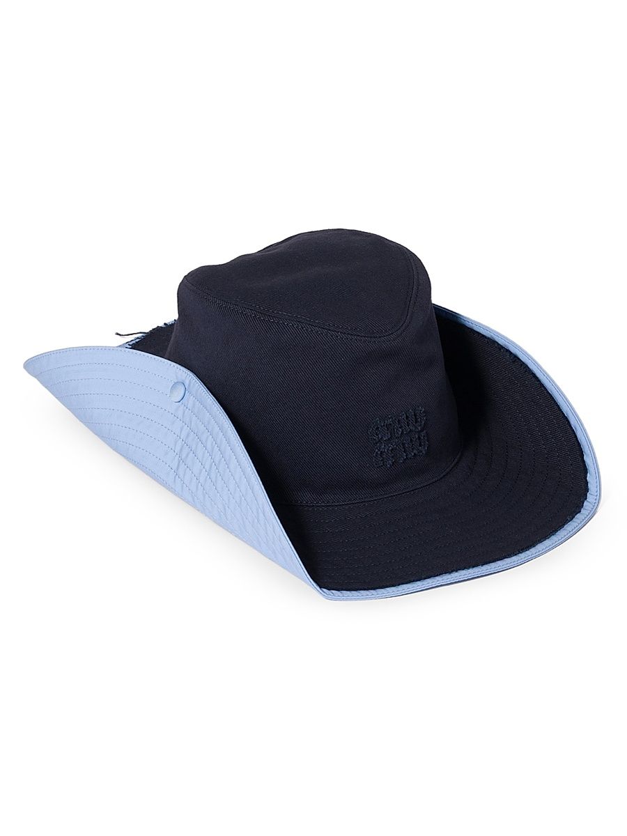 Women's Drill Cowboy Hat - Blue - Size Large