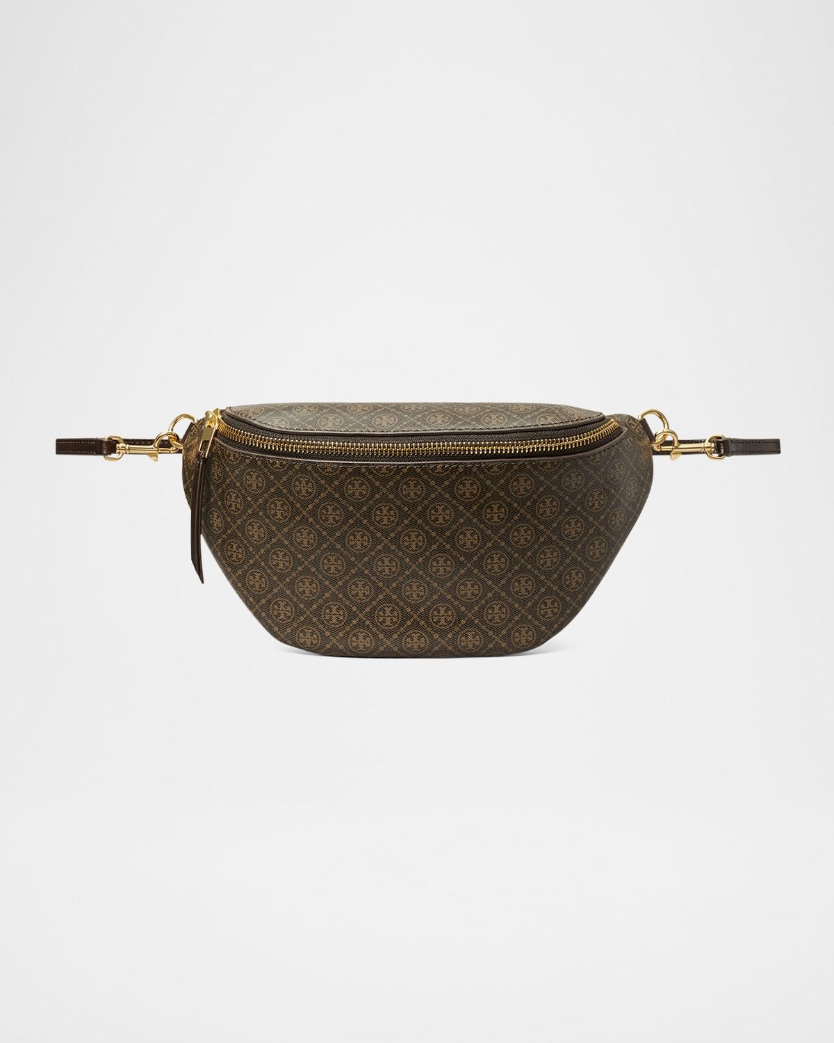 T Monogram Coated Canvas Belt Bag
