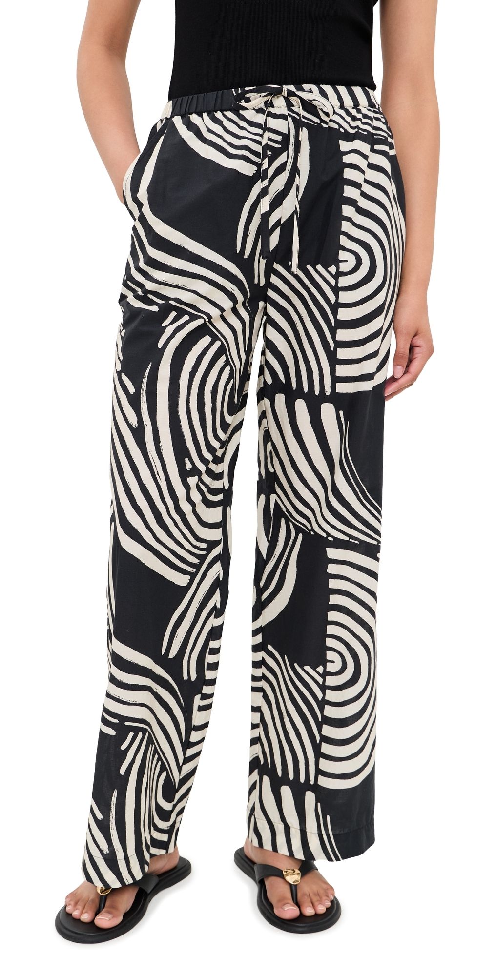 RAILS Emmie Pants Onyx Waves S