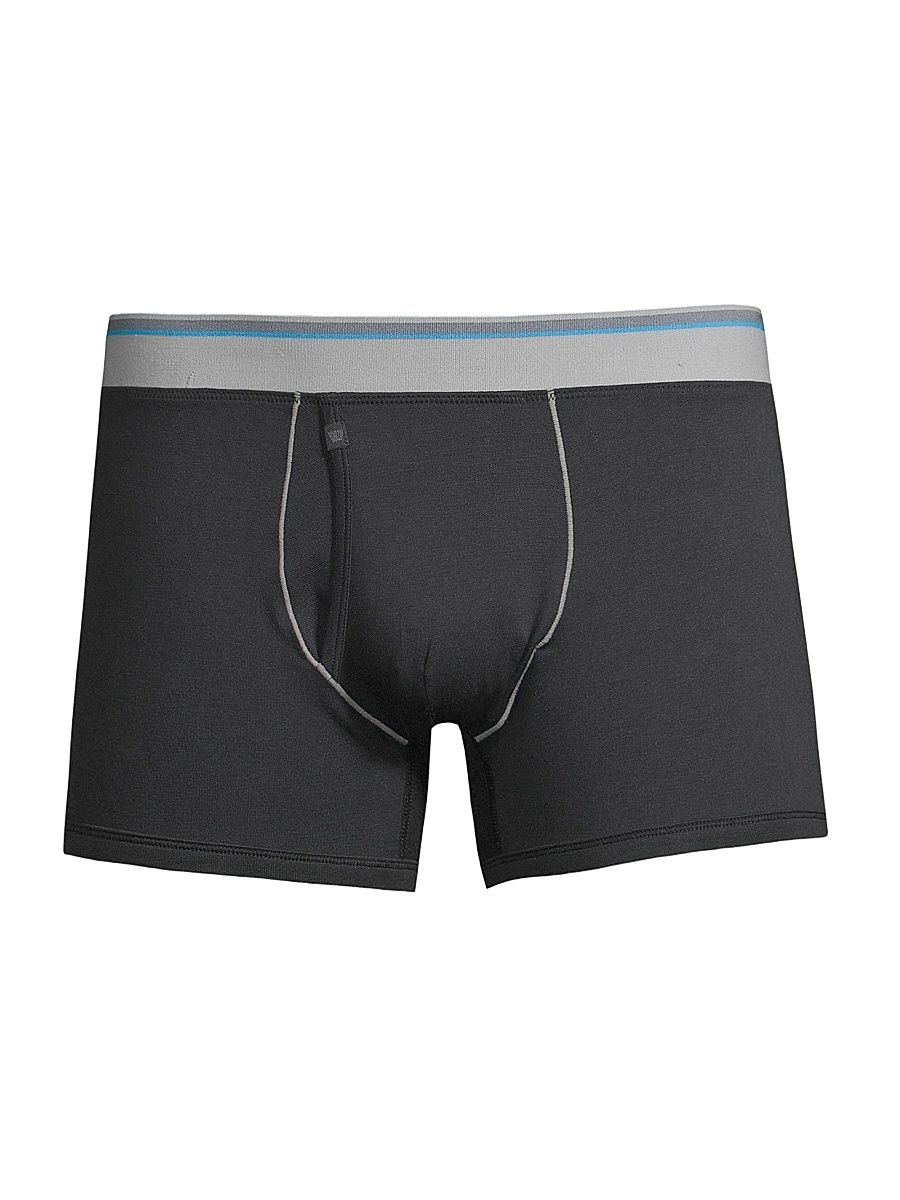 Men's 18-Hour Jersey Trunks - True Black - Size Small