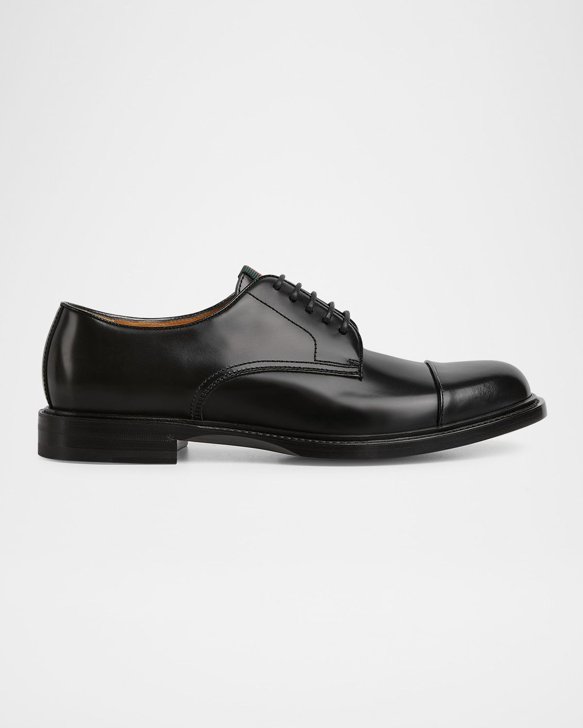 Men & apos;s William Leather Cap-Toe Derby Shoes