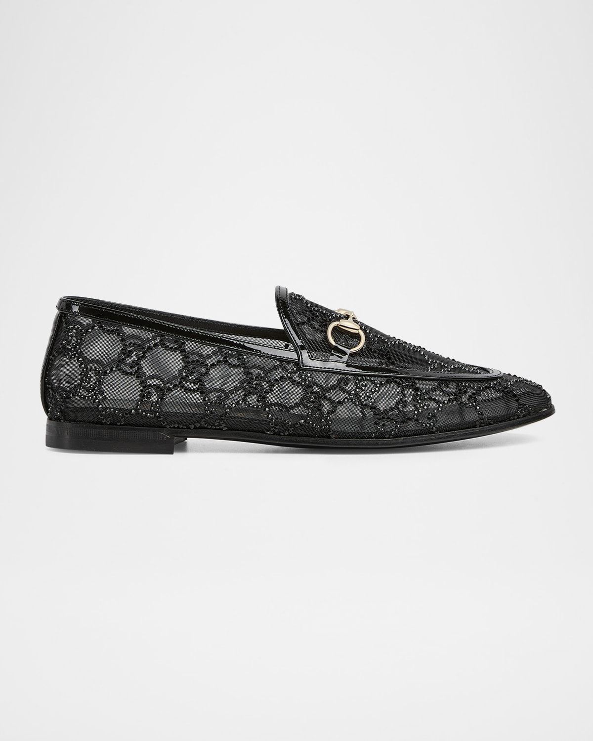 Mesh GG Crystal New Jordaan Loafers