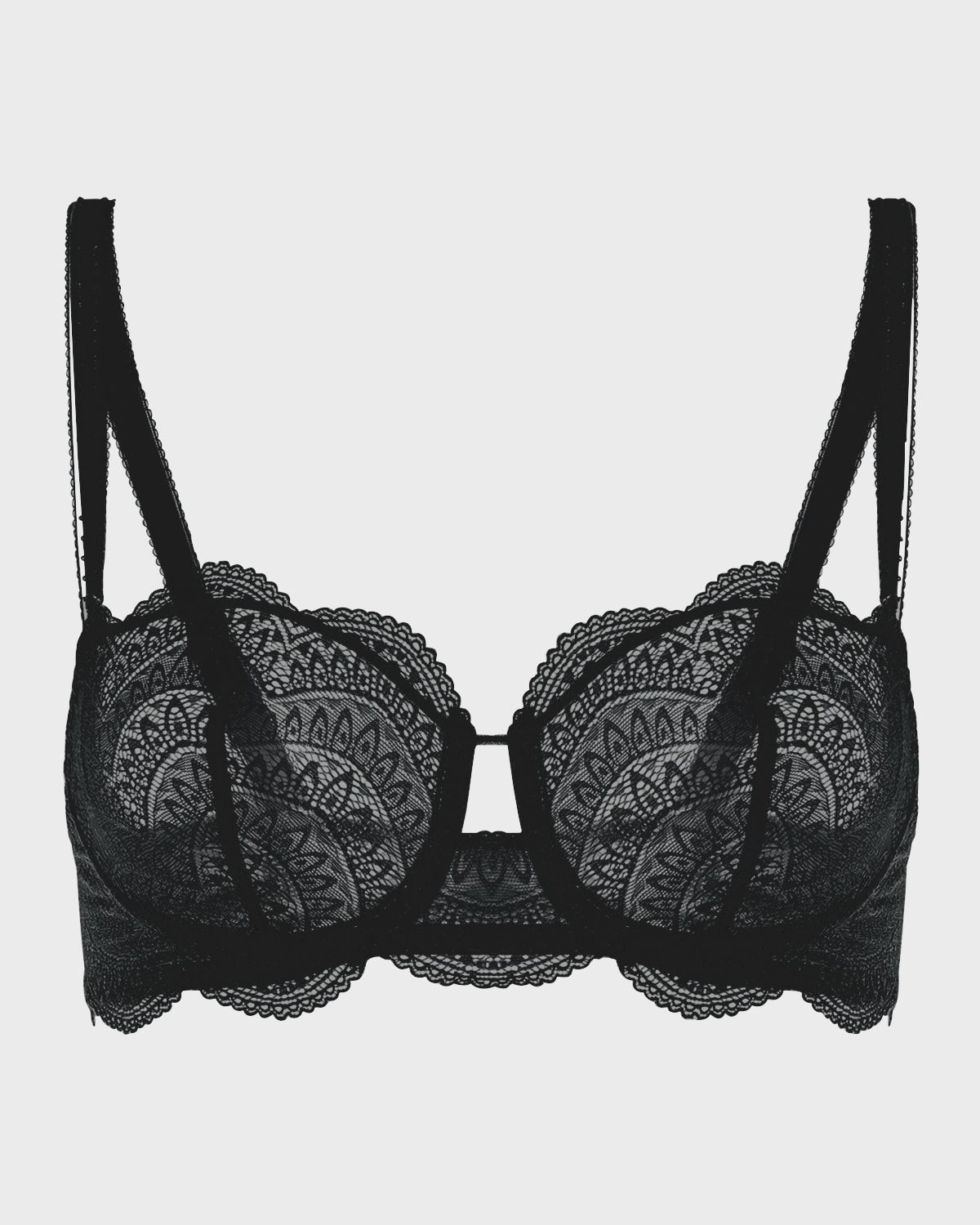 Karma Demi-Cup Convertible Lace Bra