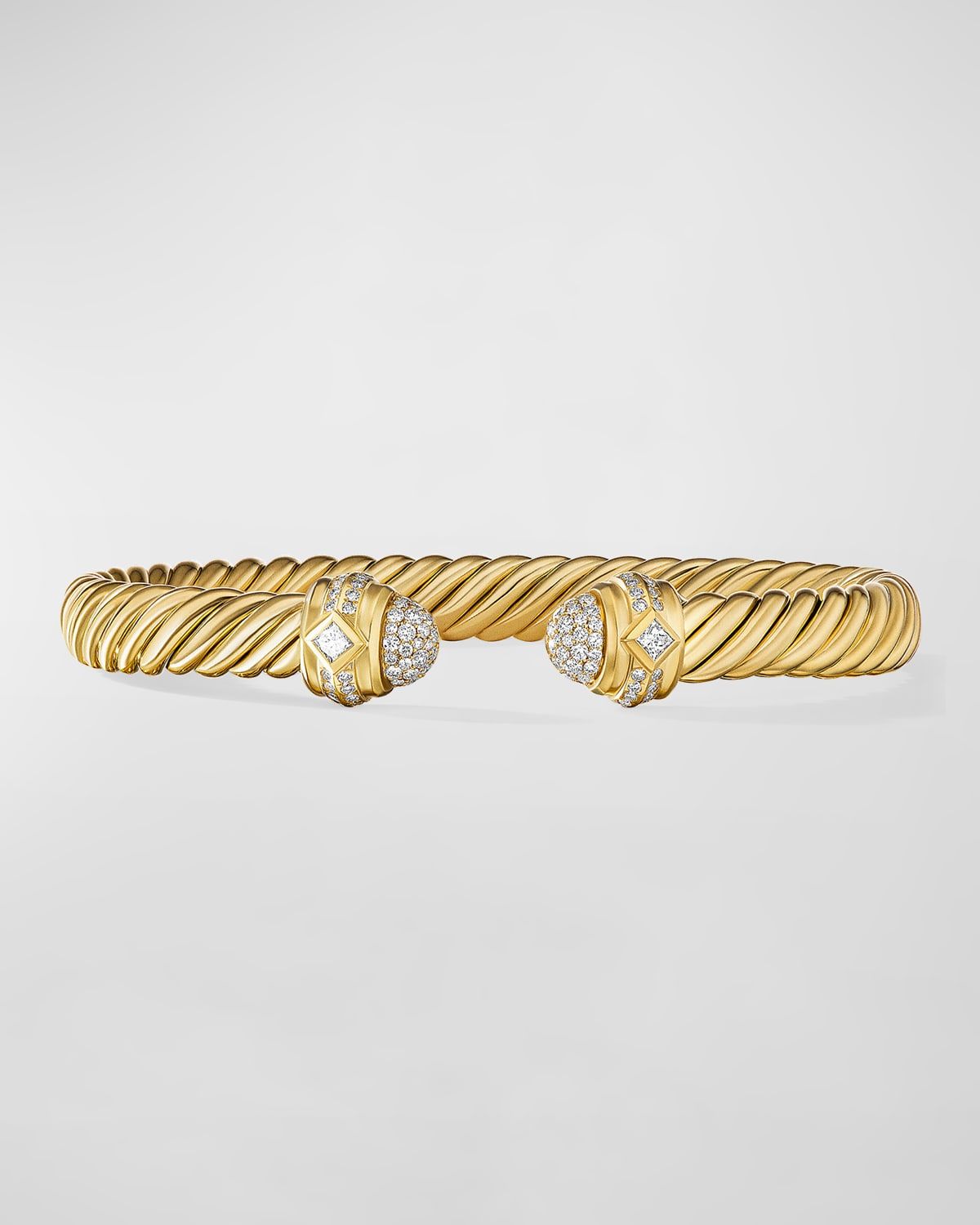 7mm Renaissance Cablespira Bracelet in 18K Gold