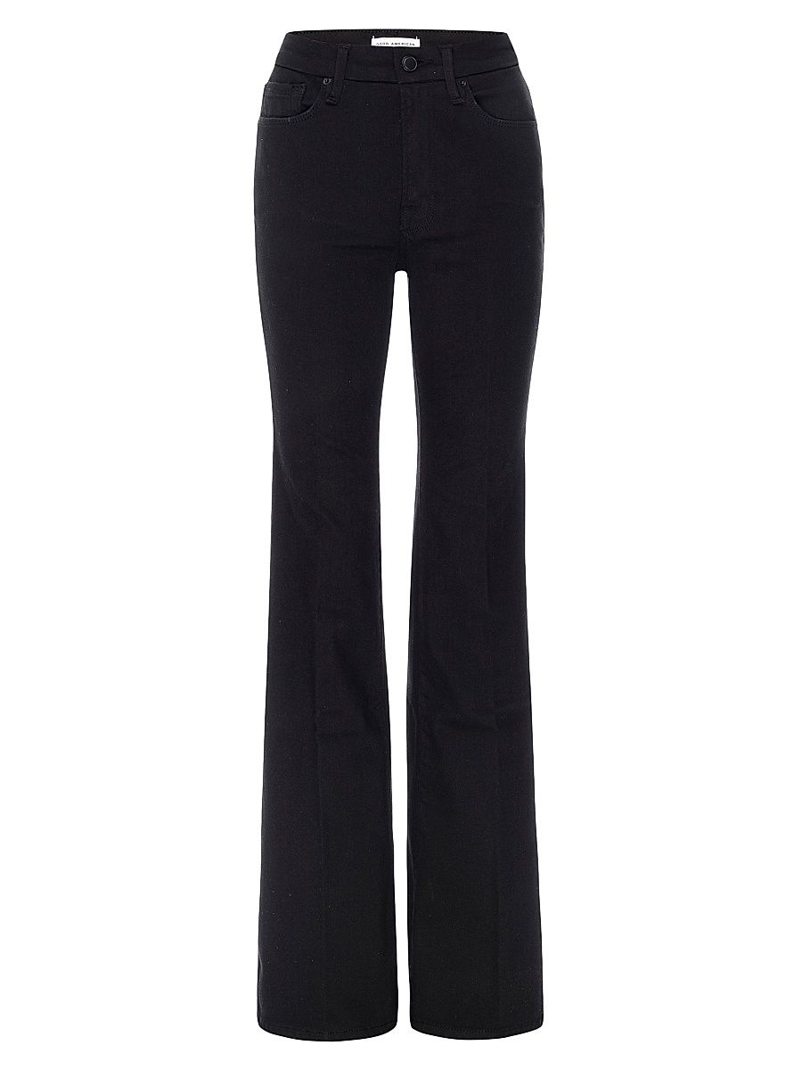 Women's Good Legs Flare Never Fades Jeans - Black - Size 4