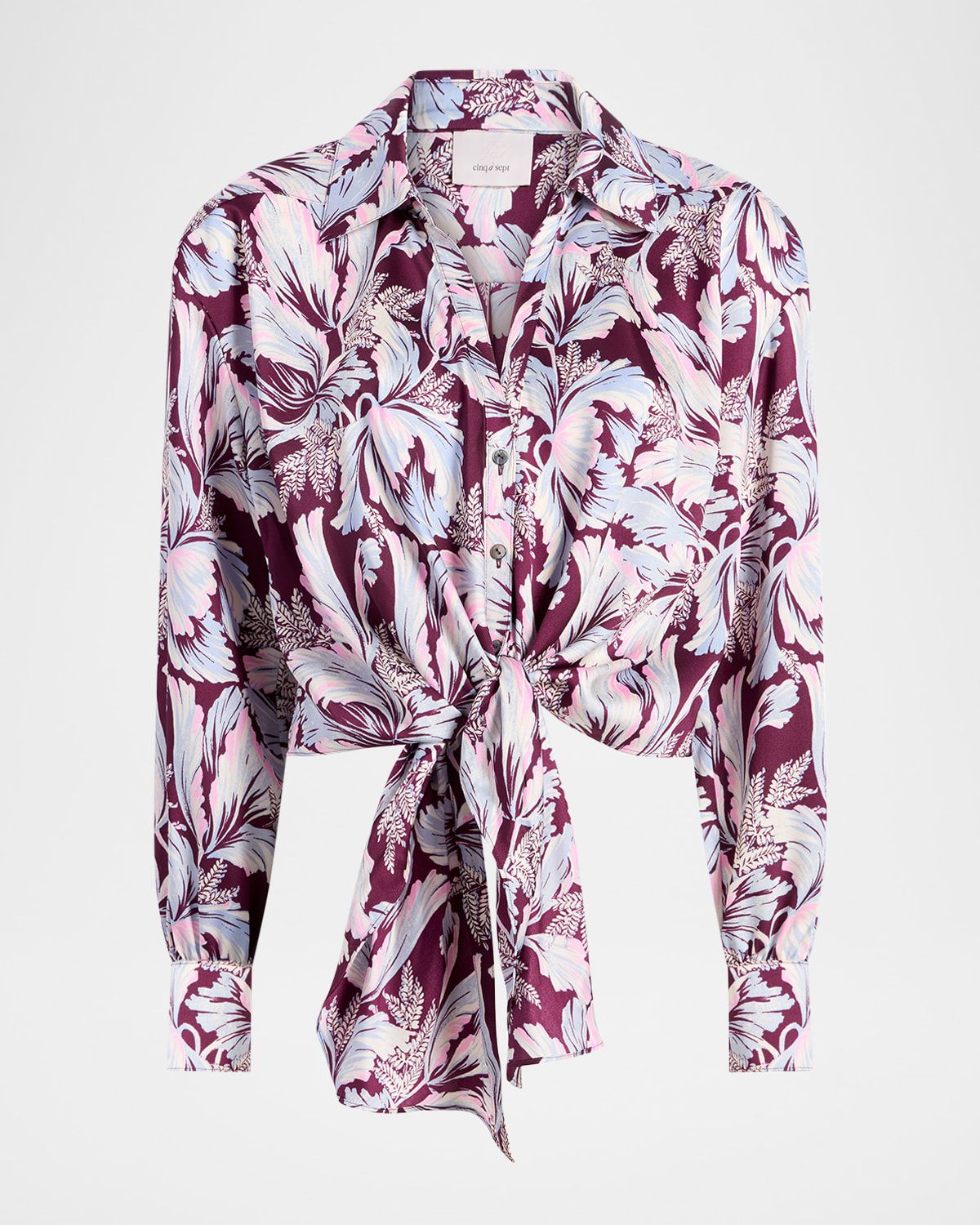 Marianna Tulip-Print Shirt