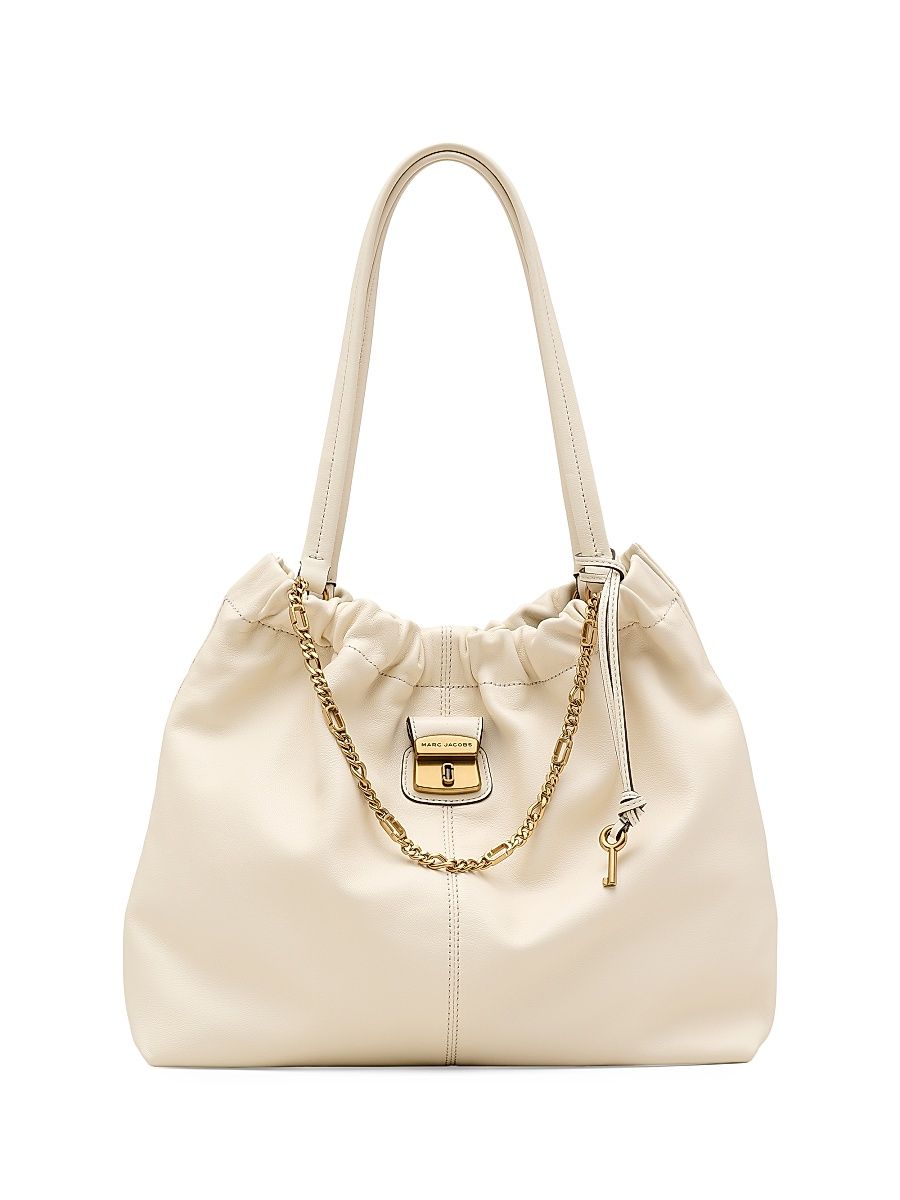 Women's The Cristina Leather Tote Bag - Ivory