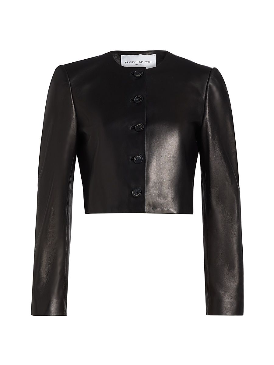 Women's The Ryder Leather Jacket - Black - Size 8