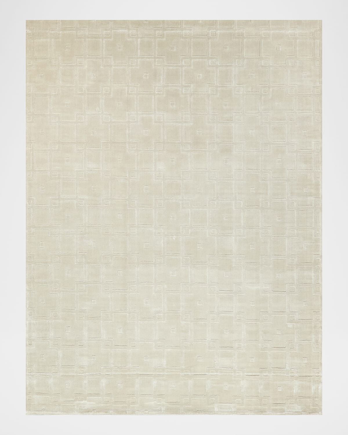 Camora Hand-Loomed Beige Rug