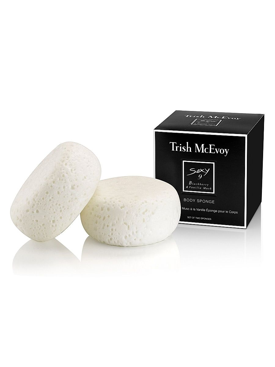 Sexy 9 Blackberry & Vanilla Musk Body Sponge/Set of 2