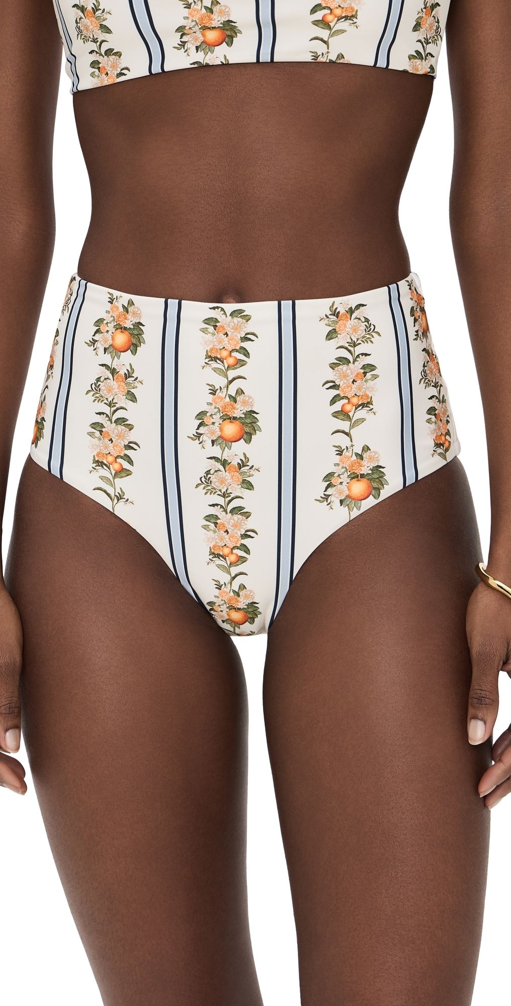 Agua by Agua Bendita Magenta Valle Bikini Bottoms Multicolor XS