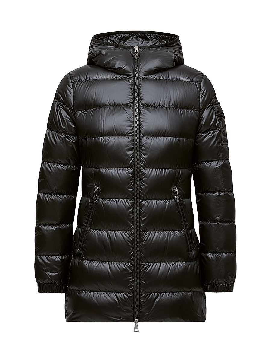 Women's Glements Puffer Coat - Black - Size XXL