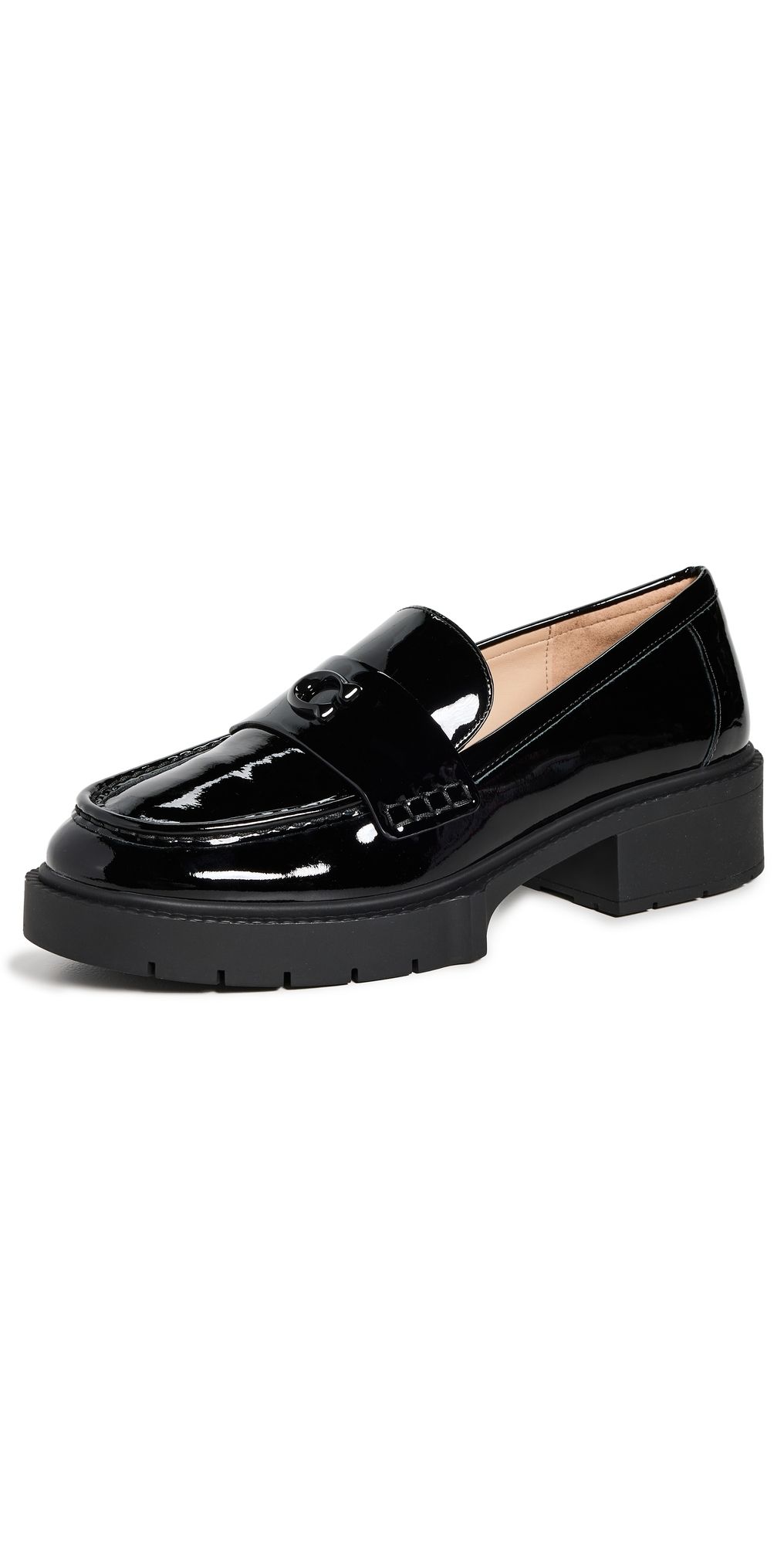 Coach Leah Loafers Black 8.5