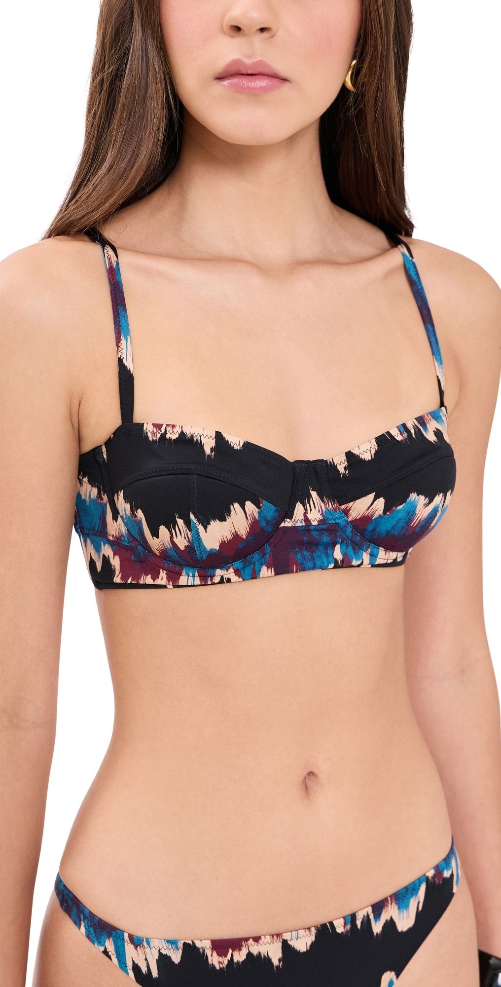 Ulla Johnson Zahara Bra Bikini Top Alloy XL