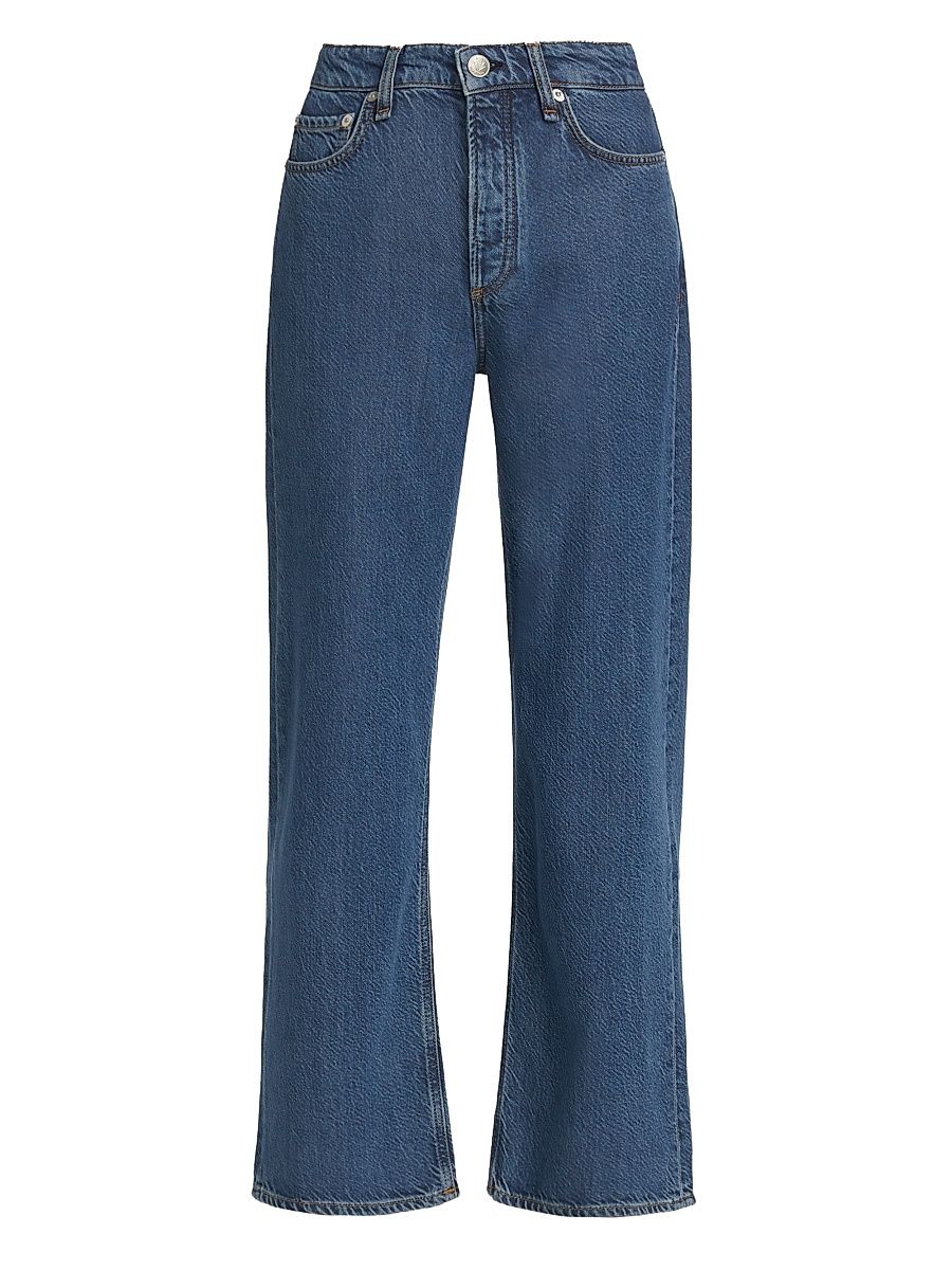 Women's Logan Mid-Rise Featherweight Wide-Leg Jeans - Lily - Size 26