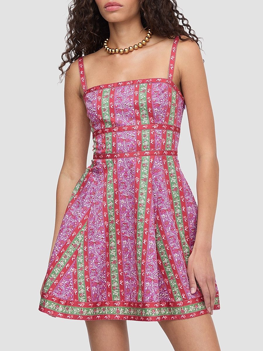 Women's The Margot Mini Dress - Sunset Etched - Size XXL