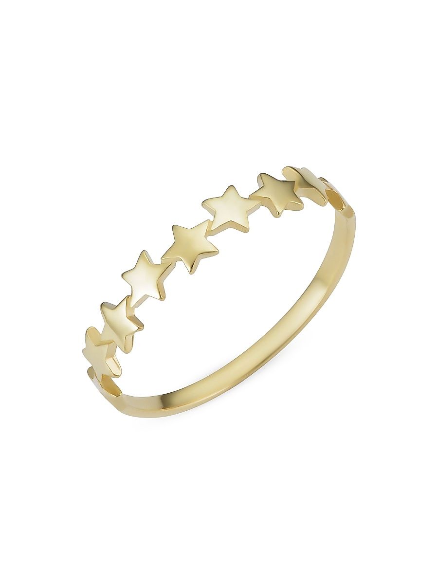 Women's 14K Yellow Gold Aim for the Stars Ring - Yellow Gold - Size 7