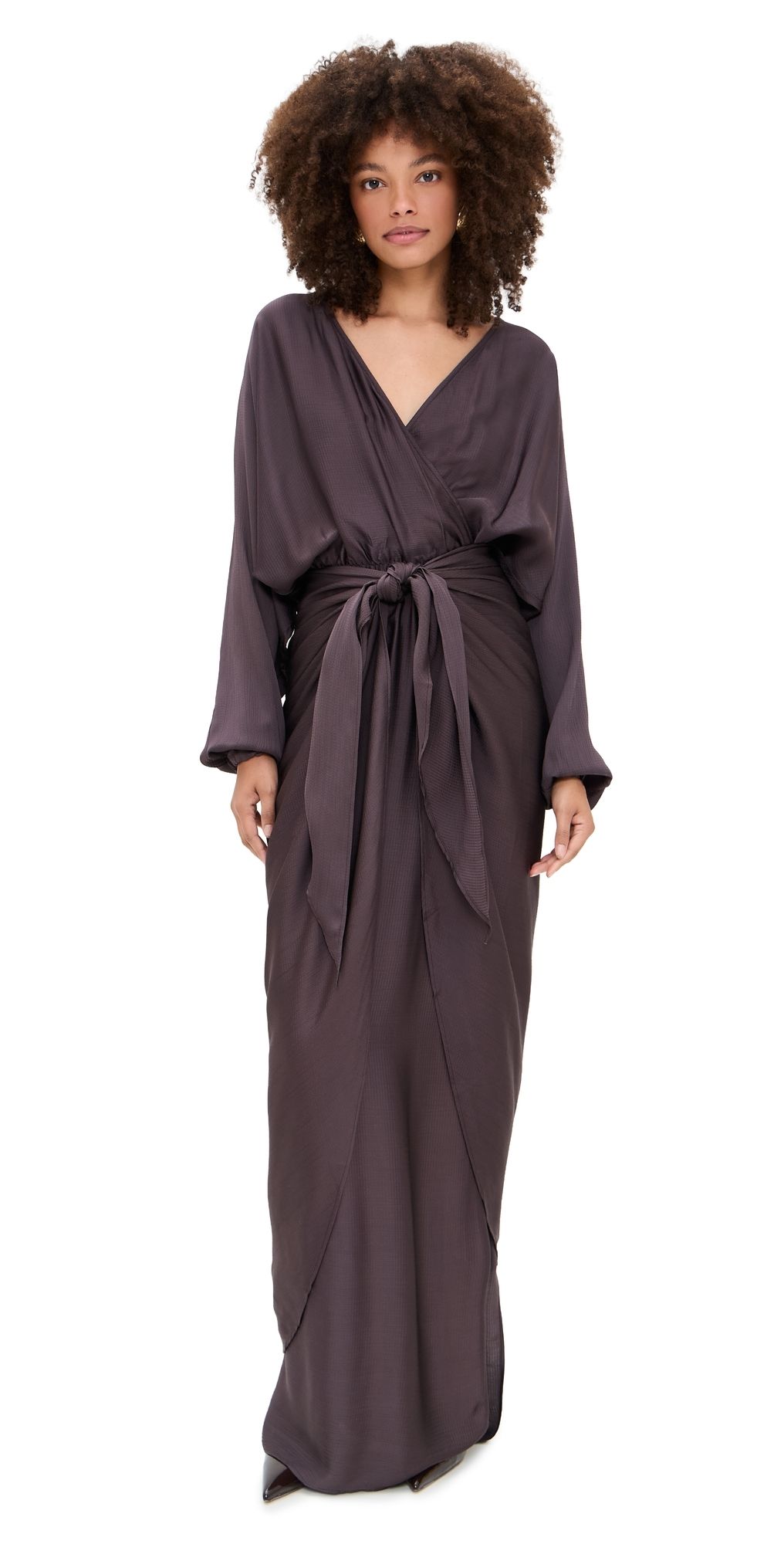 BAOBAB Alexa Maxi Dress Espresso S