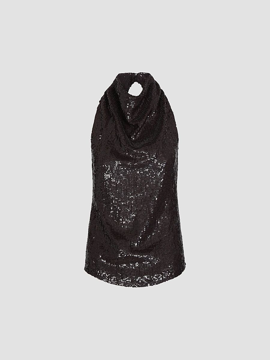 TWP Women's Friday Night Sequined Top - Delicioso - Size Large
