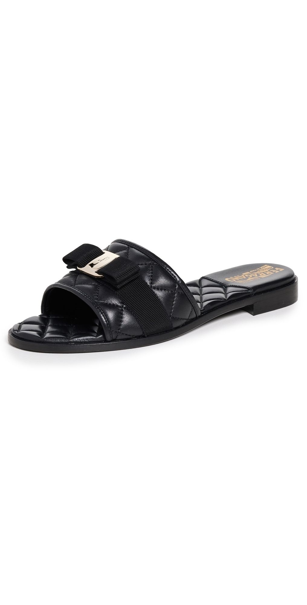 FERRAGAMO Lovec Q Sandals Nero 11