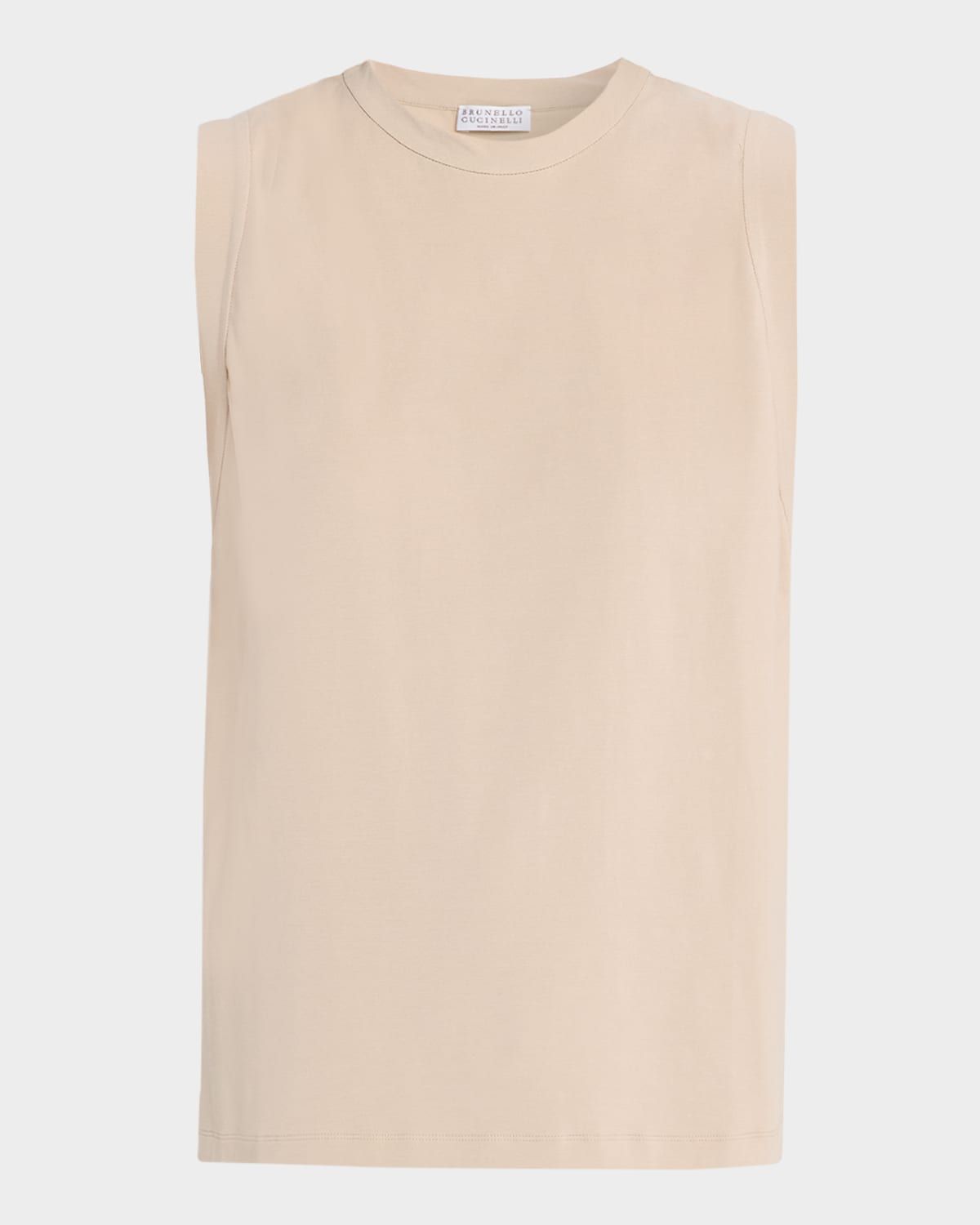 Cotton Stretch Loose Tank Top