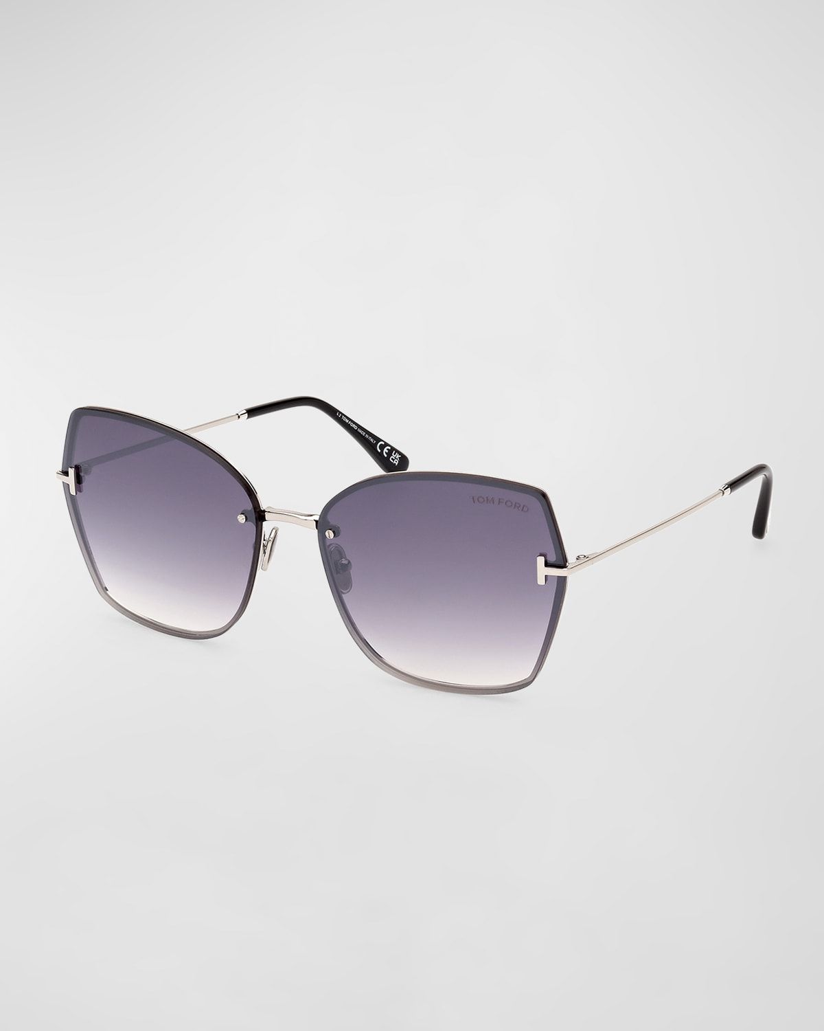 Nickie Metal Butterfly Sunglasses
