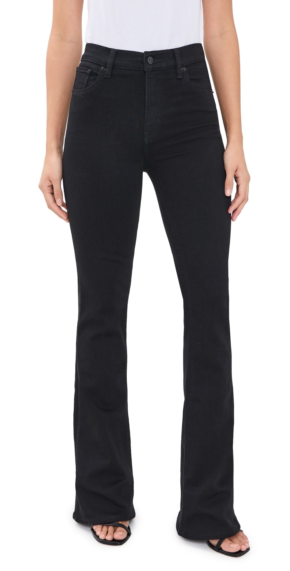 FRAME The Flare Jeans Black 23