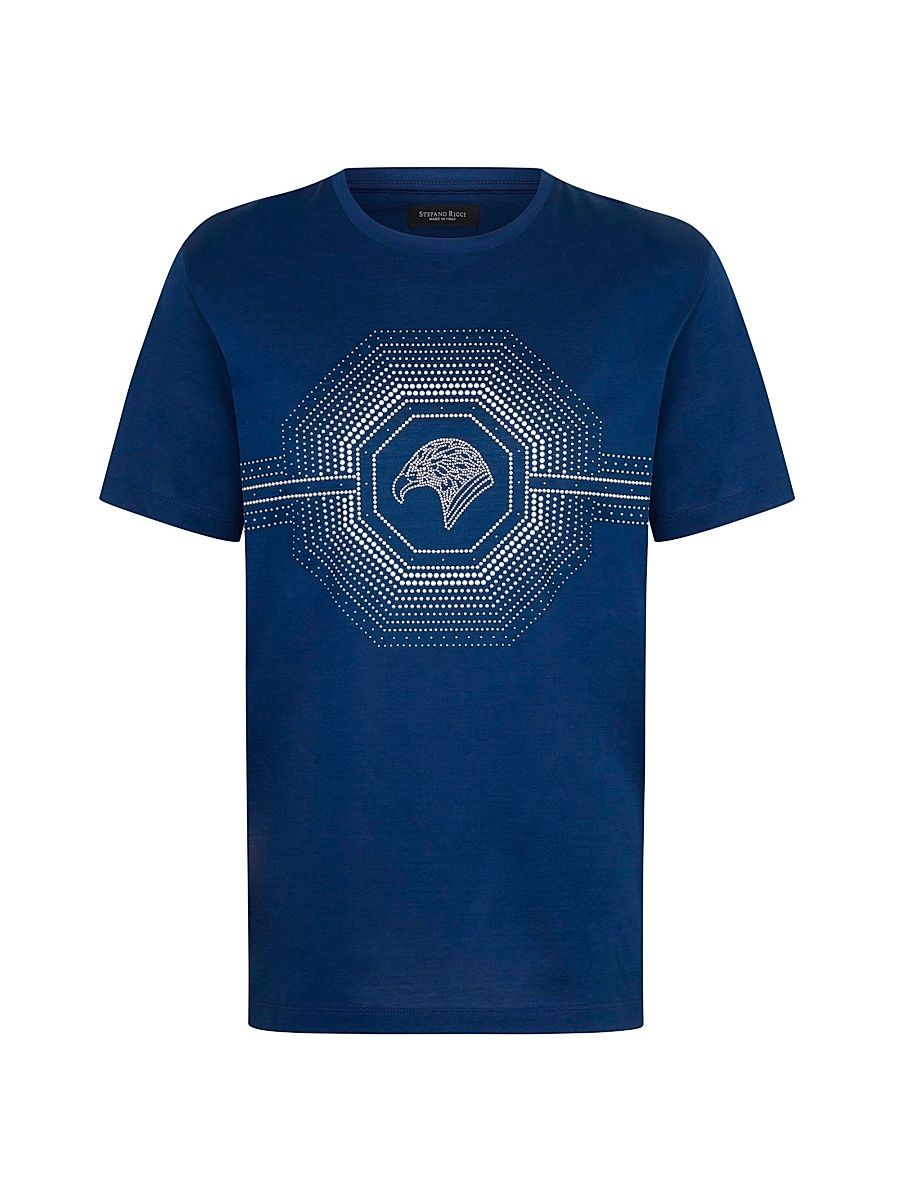 Men's T-Shirt - Dark Blue - Size XXXXXXL
