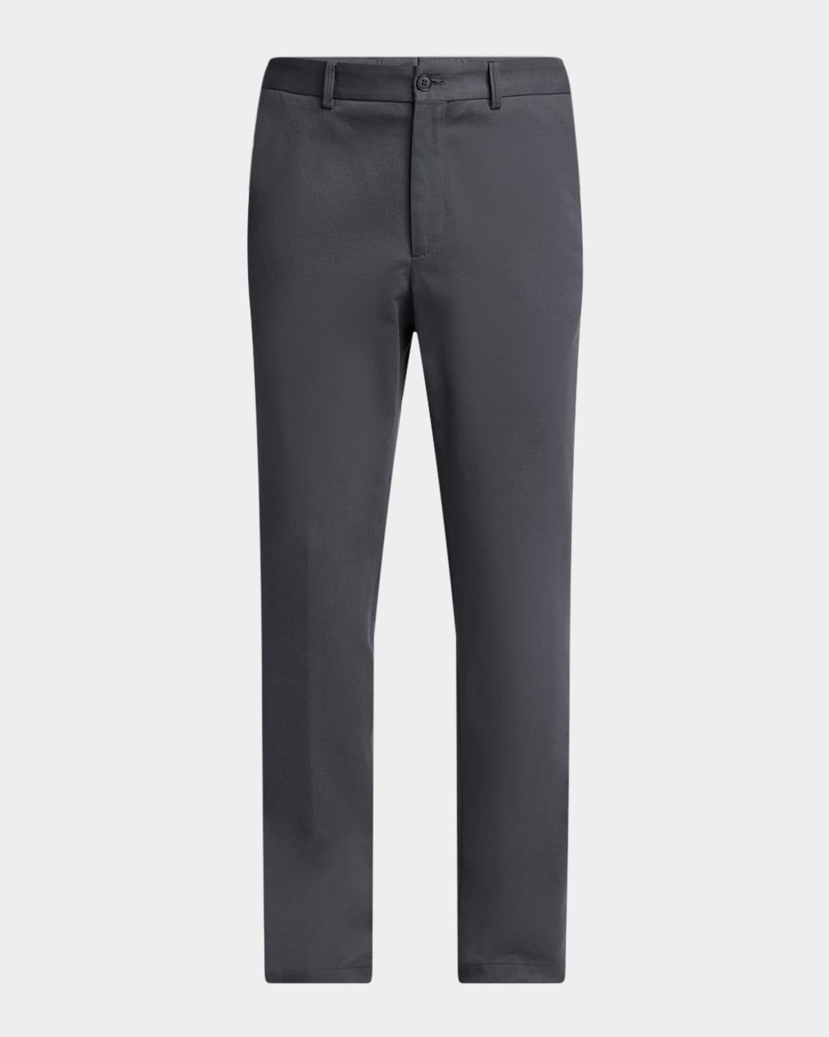 Men & apos;s Cotton and Cashmere Slim Flat-Front Trousers
