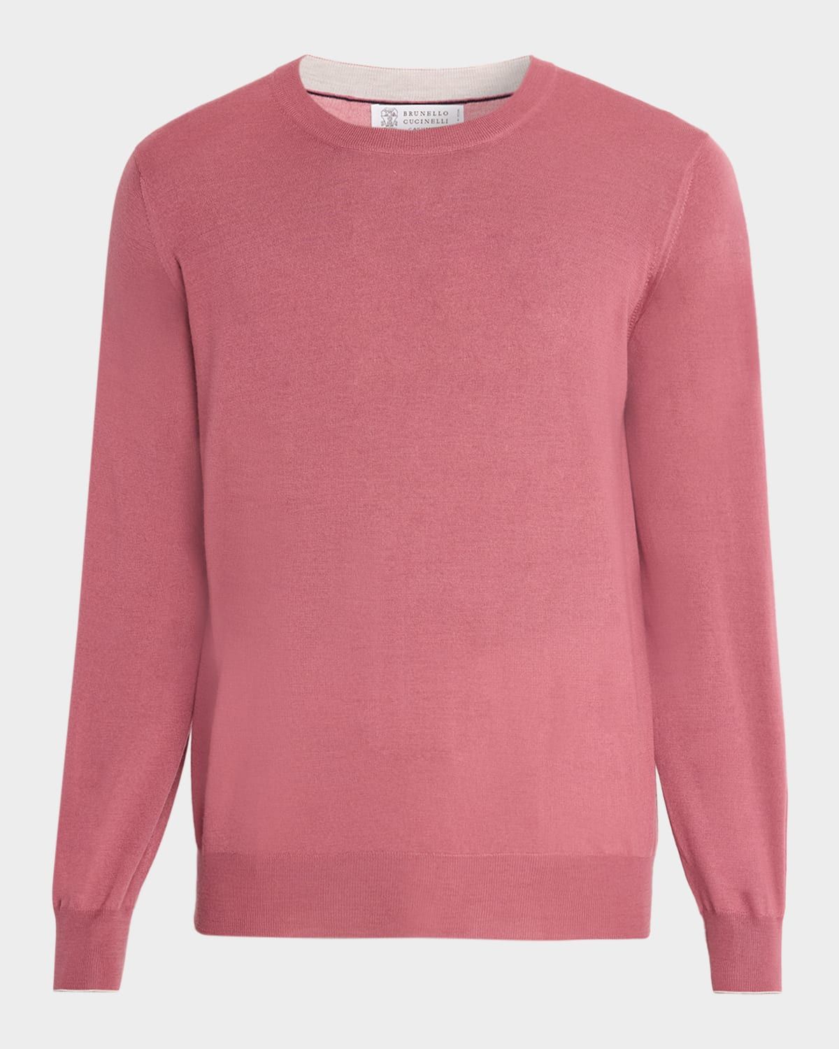 Men & apos;s Wool and Cashmere Crewneck Sweater