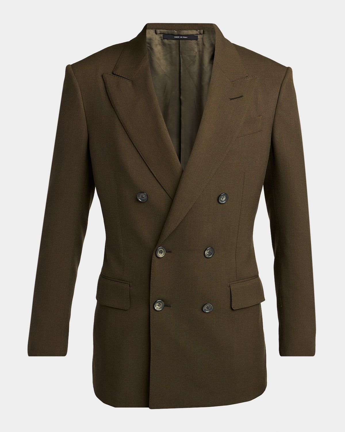 Men & apos;s Wool, Cashmere and Silk Double-Breasted Sport Coat