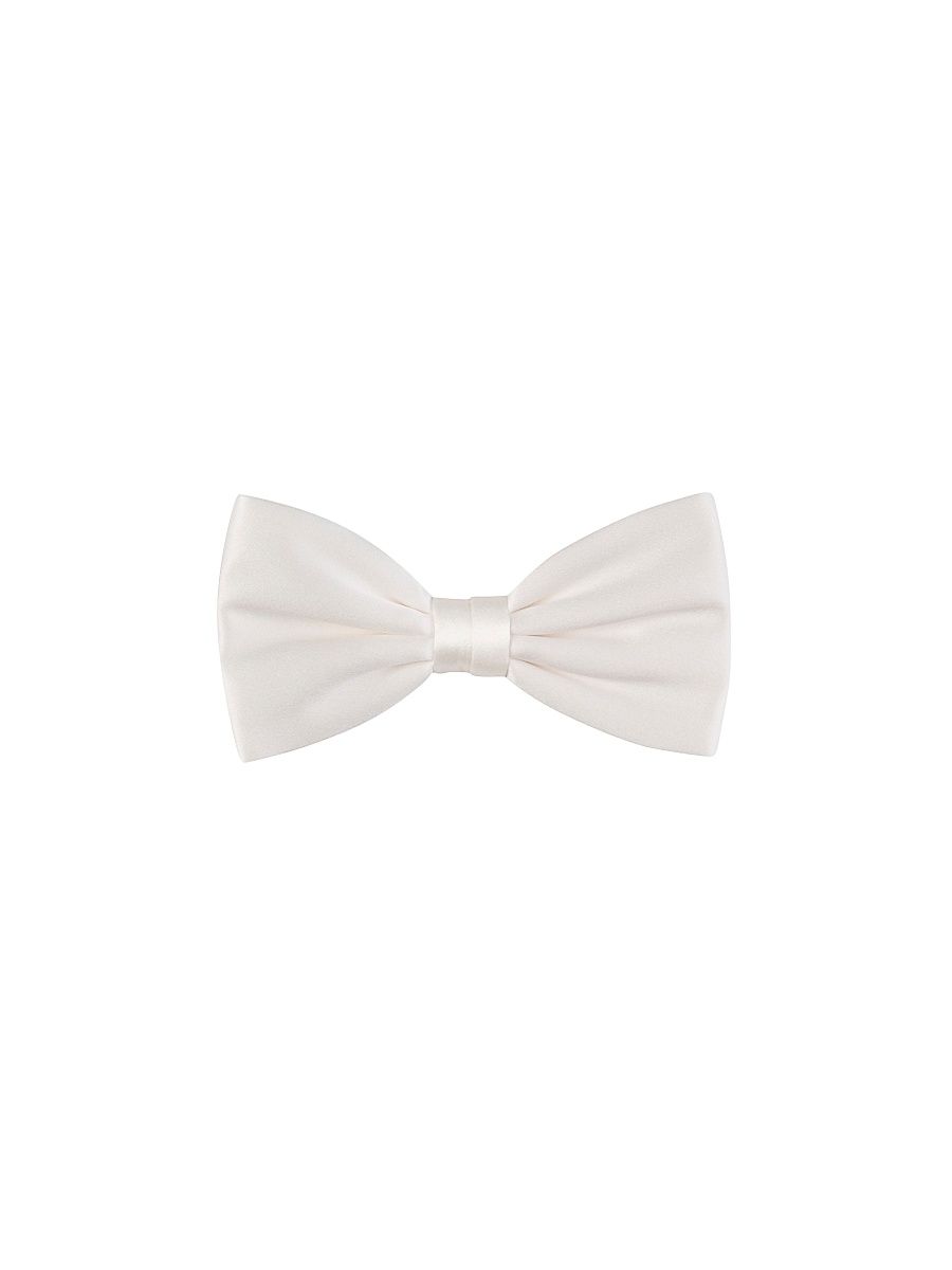 Men's Silk Bow-Tie - White