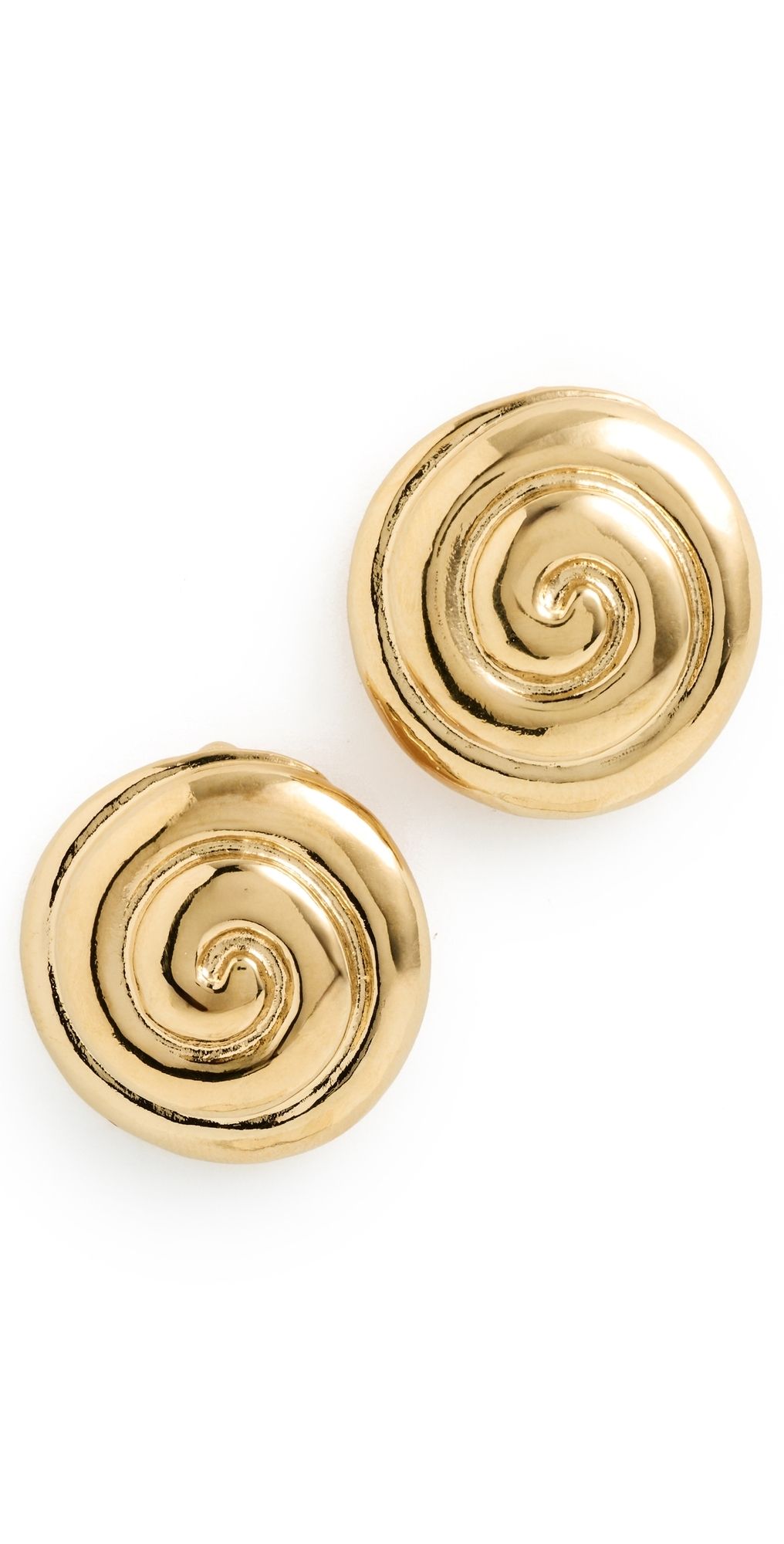 MAYAMAR Spiral Earrings Gold One Size