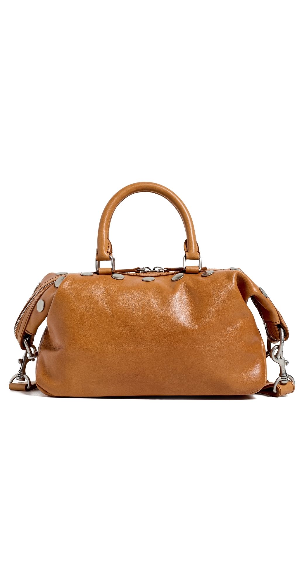 Marge Sherwood Dumpling Stud Mini Tote Brown Semi Veg One Size