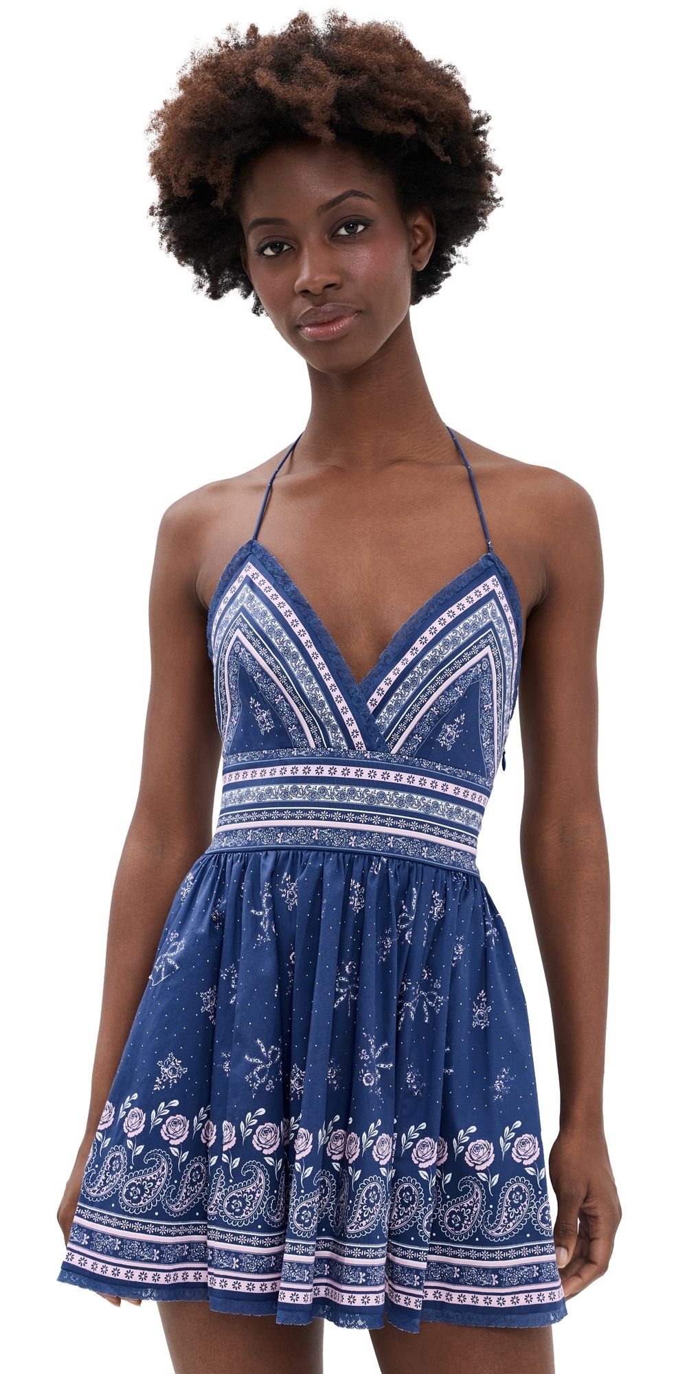 LoveShackFancy Arletta Dress MIDNIGHT HARBOR 12