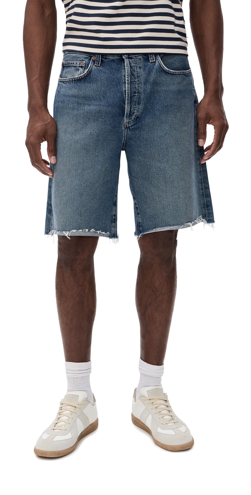 AGOLDE Anson Denim Shorts Guide 33