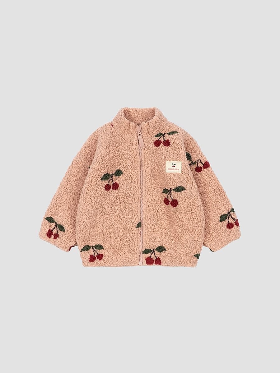 Baby Girl's & Little Girl's Jody Teddy Jacket - Cerise Blush - Size 6