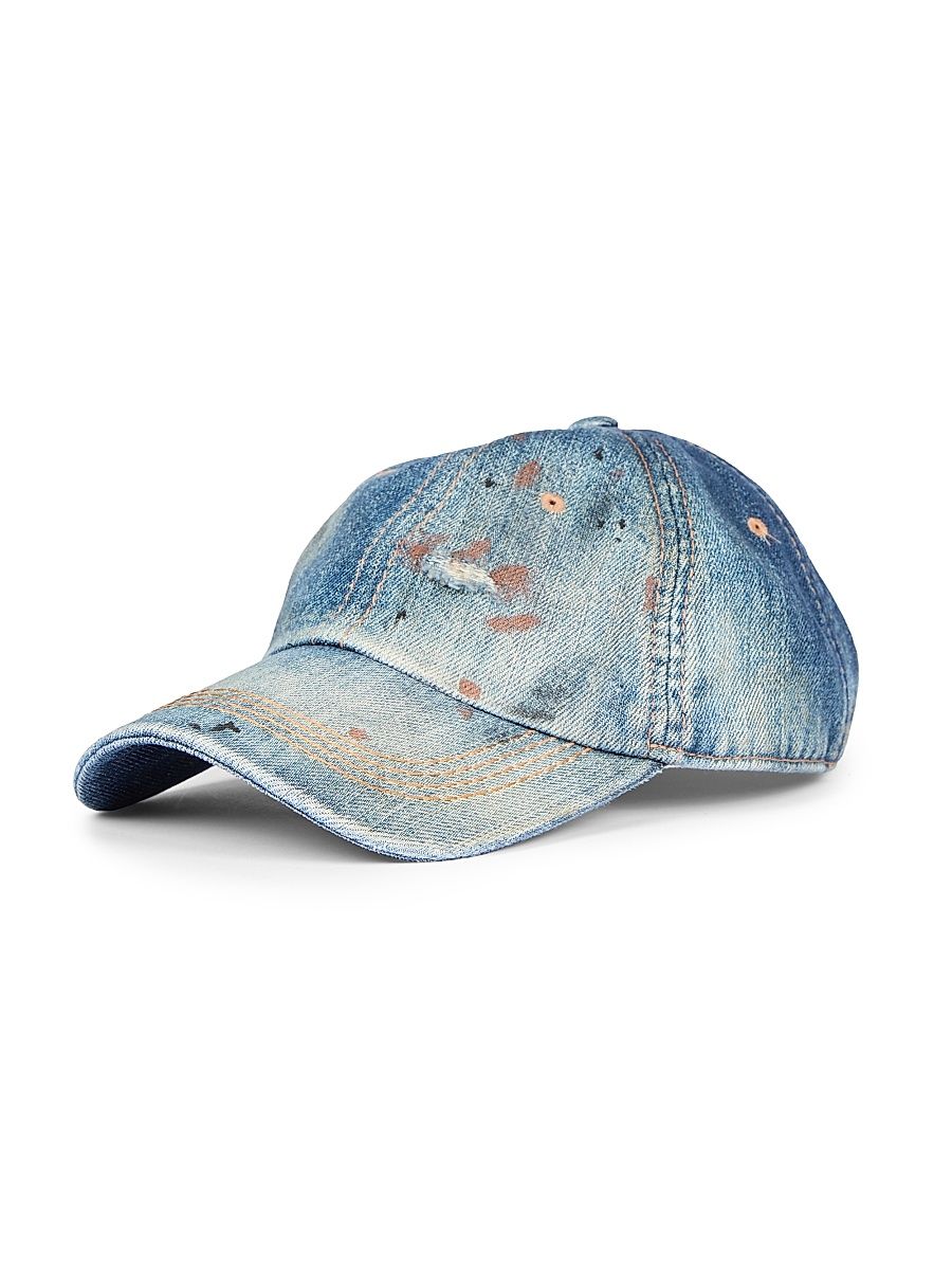 Men's Carily Baseball Cap - Mid Blue