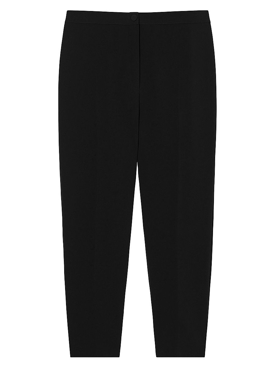 Women's Slim Fit Cady Trousers - Black - Size 12