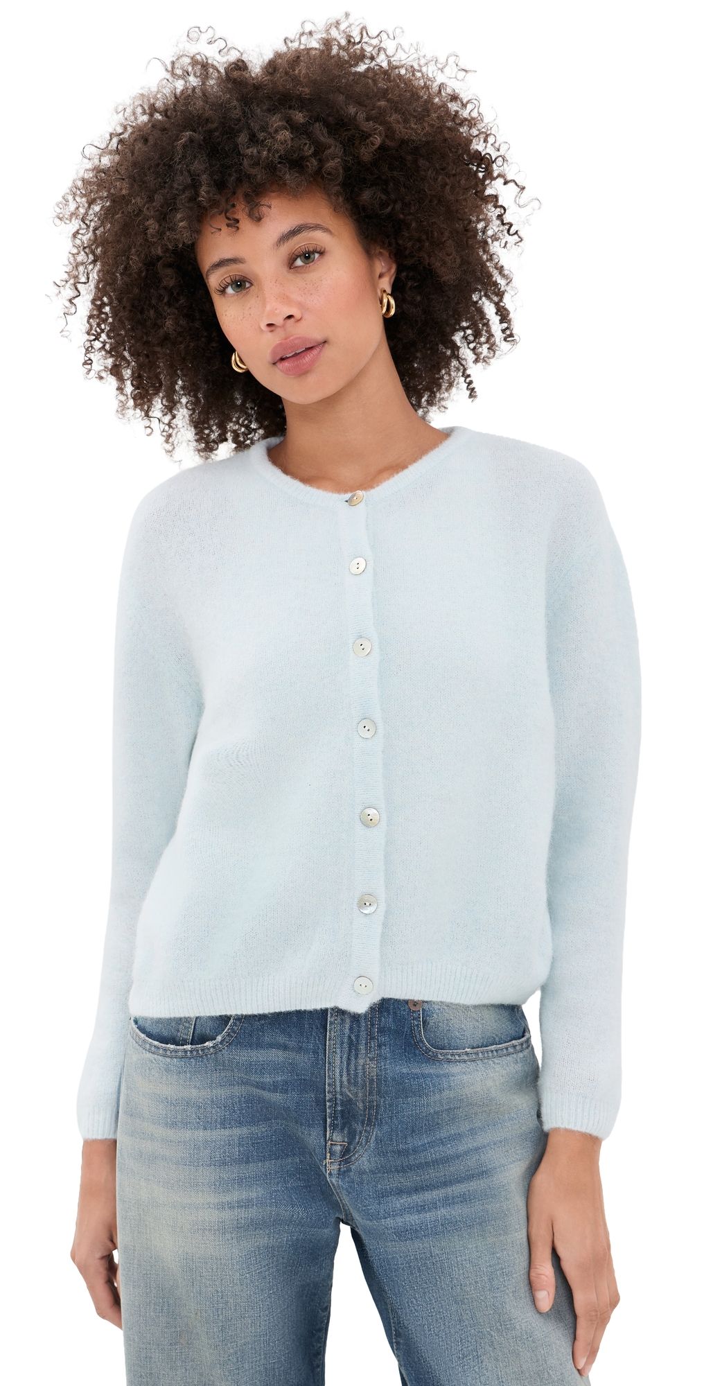 American Vintage Vitow Cardigan Givre Chine S