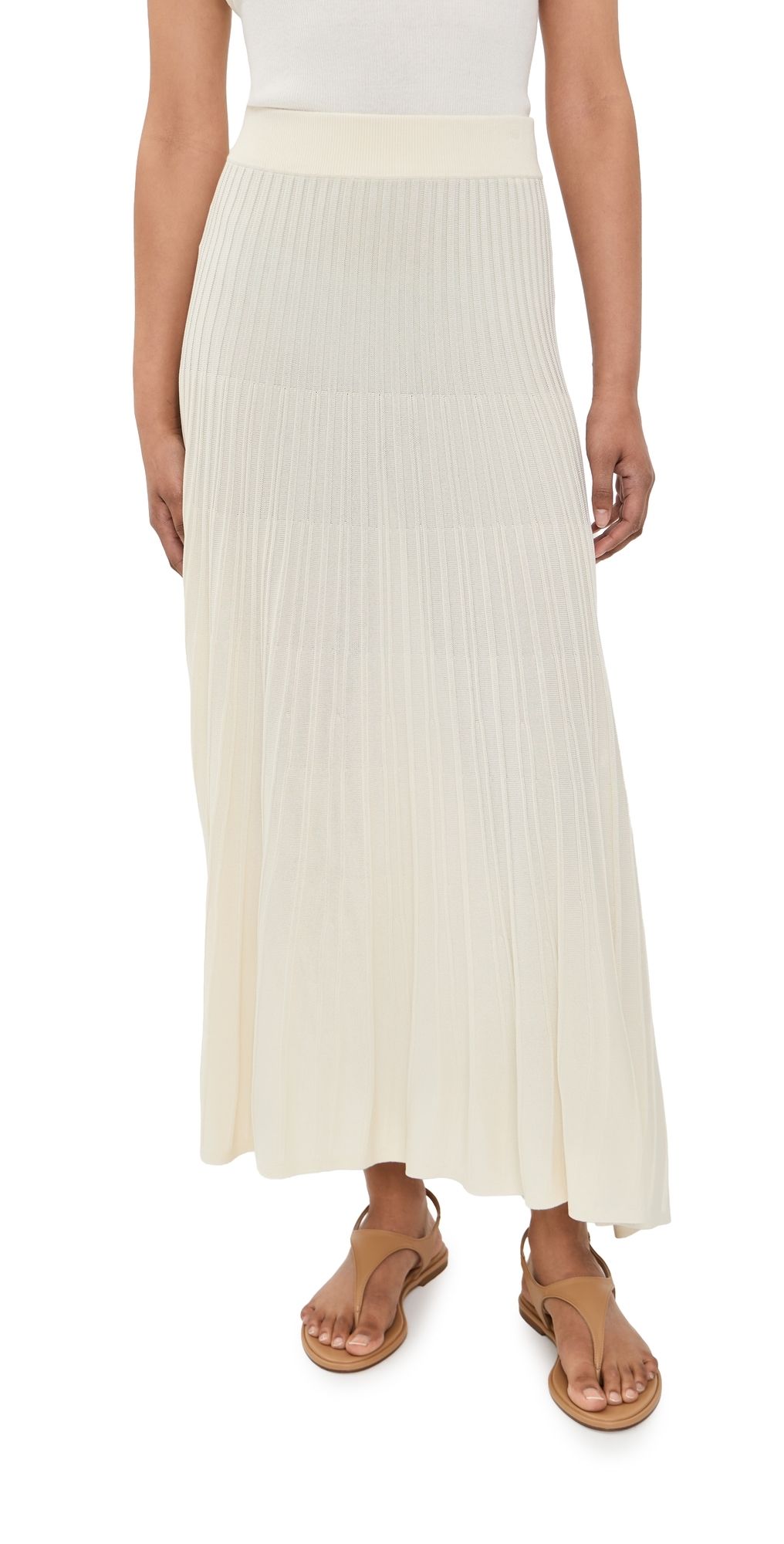 TWP Midi Skirt Ivory S
