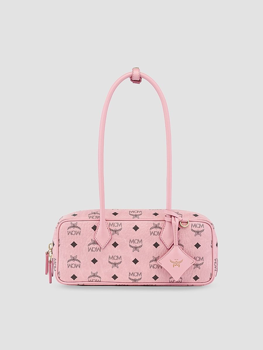 Women's Aren Small E/W Shoulder Bag - Soft Pink