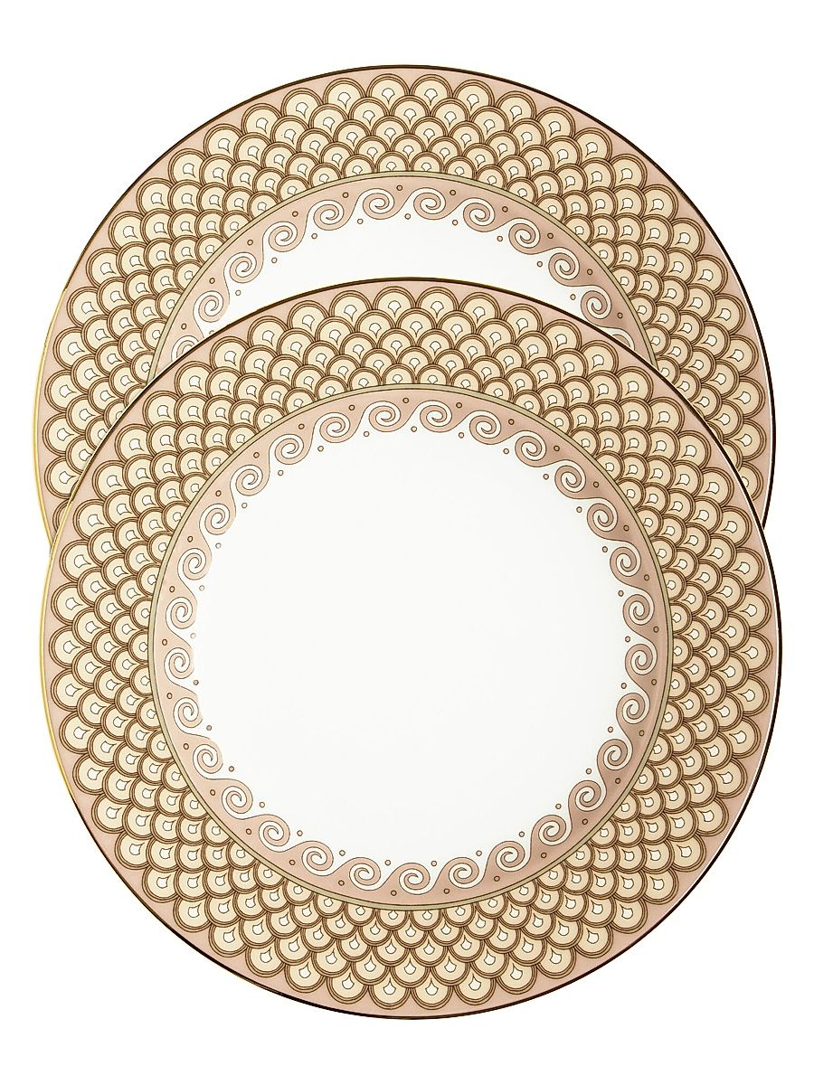 Dinner Plates Set Of 2 - Odysseus Dusty Pink