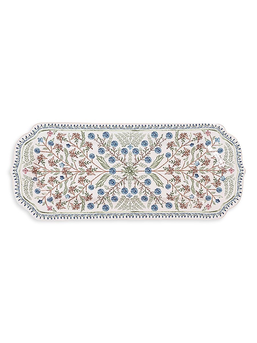 Villa Seville Hostess Tray/15" - Chambray
