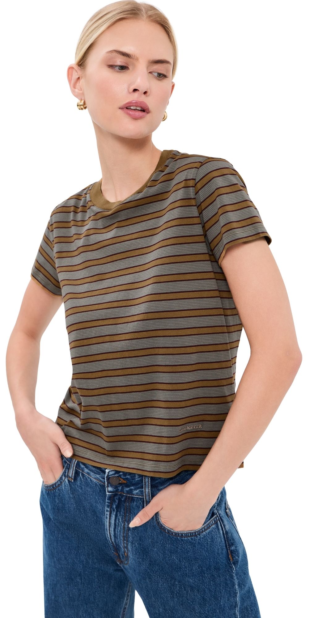 Kallmeyer Kenzie T-Shirt Mist Stripe L