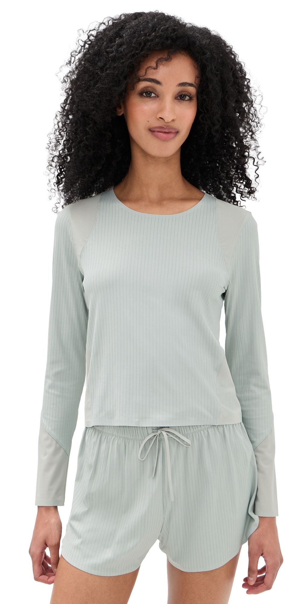 Rhone Lightspeed Long Sleeve Sage Gray S