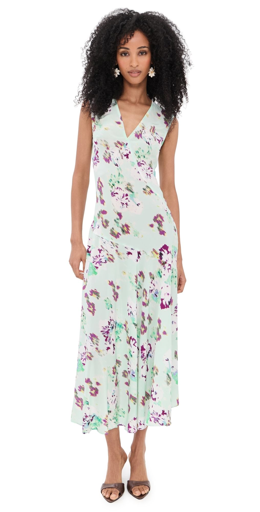 Ulla Johnson Elowen Silk Dress Oasis 14