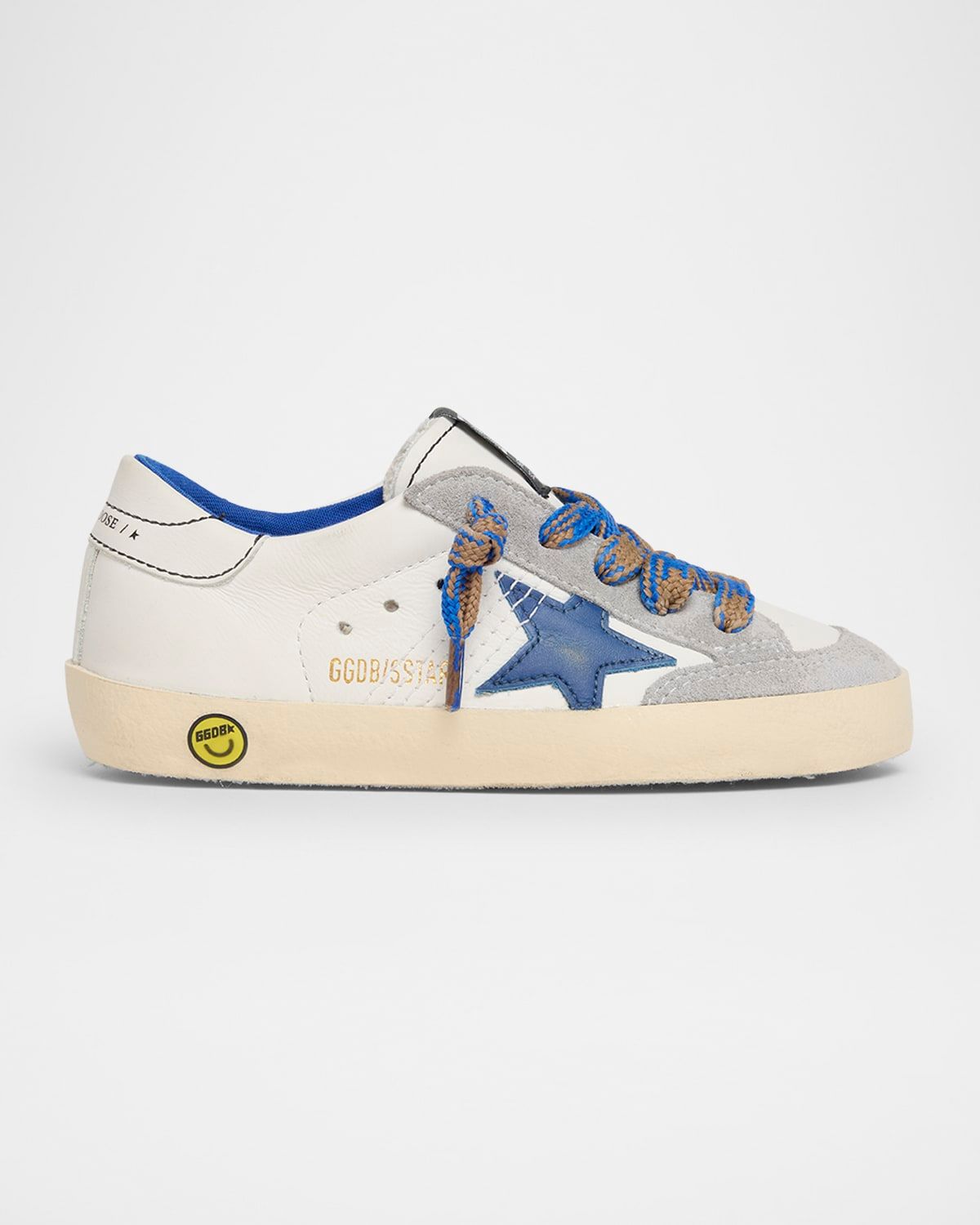 Boy & apos;s Boy & apos;s Super Star Young Leather and Suede Sneakers, Toddlers/Kids